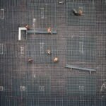 Creation of the foundation for the plant